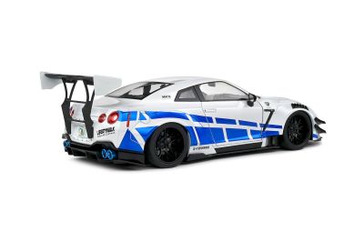 Метален автомобил Nissan GT-R R35 Liberty Walk Body Kit 2.0 2024 SOLIDO 1:18 - 1805816