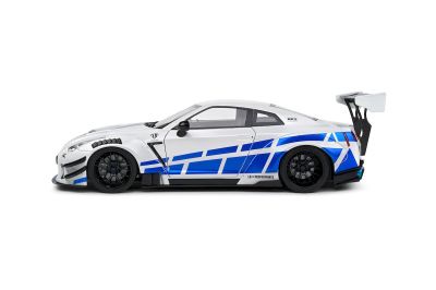 Метален автомобил Nissan GT-R R35 Liberty Walk Body Kit 2.0 2024 SOLIDO 1:18 - 1805816