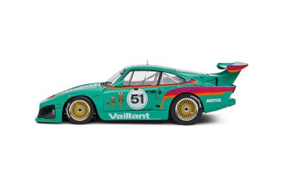 Метален автомобил Porsche 935 K3 #51 Vaillant Green 1977 SOLIDO 1:18 - 1807205