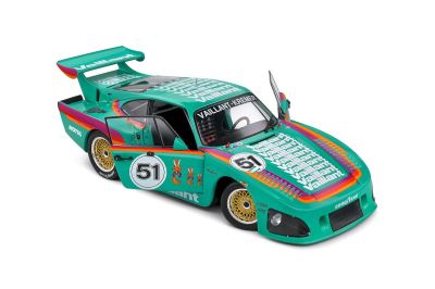 Метален автомобил Porsche 935 K3 #51 Vaillant Green 1977 SOLIDO 1:18 - 1807205