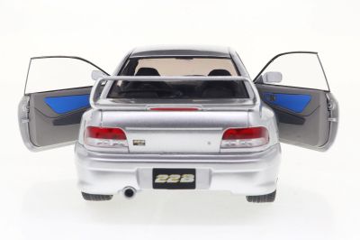 Метален автомобил SUBARU IMPREZA 22B SILVER 1998 SOLIDO 1:18 - 1807408