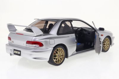 Метален автомобил SUBARU IMPREZA 22B SILVER 1998 SOLIDO 1:18 - 1807408