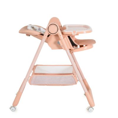 Детски стол за хранене с подарък Surprise розов