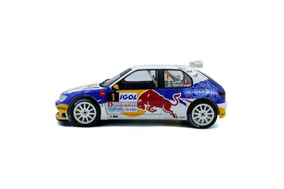 Метален автомобил PEUGEOT 306 MAXI WHITE #1 2017 SOLIDO 1:18 - 1808308
