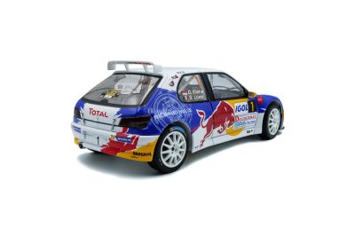 Метален автомобил PEUGEOT 306 MAXI WHITE #1 2017 SOLIDO 1:18 - 1808308