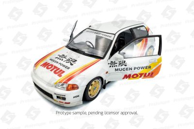 Метален автомобил Honda Civic 1992 SOLIDO 1:18 - 1810404