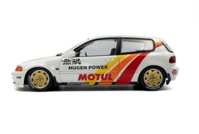 Метален автомобил Honda Civic 1992 SOLIDO 1:18 - 1810404