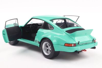 Метален автомобил PORSCHE 911 IROC MINT GREEN 1974 SOLIDO 1:18 - 1810705 
