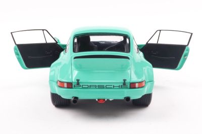 Метален автомобил PORSCHE 911 IROC MINT GREEN 1974 SOLIDO 1:18 - 1810705 