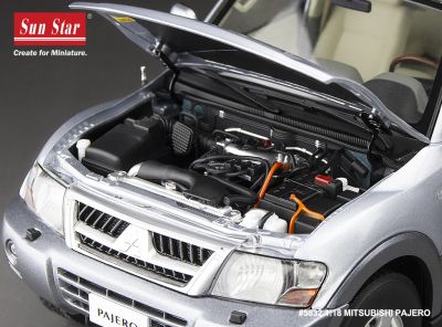 Метален джип Mitsubishi Pajero V73 SUN STAR SS5832