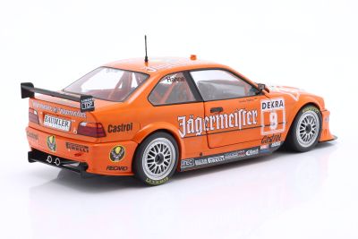 Метална кола BMW 325i Coupe E36 DTM Jagermeister #9 1993 WERK83 W1800701 - 1:18