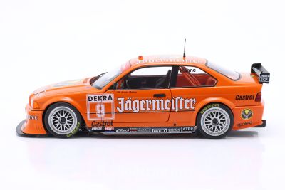Метална кола BMW 325i Coupe E36 DTM Jagermeister #9 1993 WERK83 W1800701 - 1:18