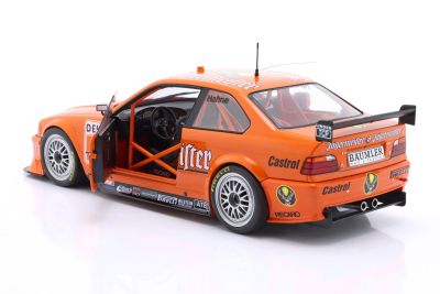 Метална кола BMW 325i Coupe E36 DTM Jagermeister #9 1993 WERK83 W1800701 - 1:18