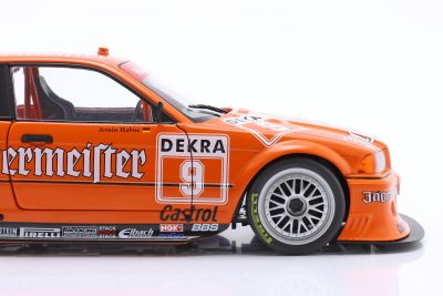 Метална кола BMW 325i Coupe E36 DTM Jagermeister #9 1993 WERK83 W1800701 - 1:18