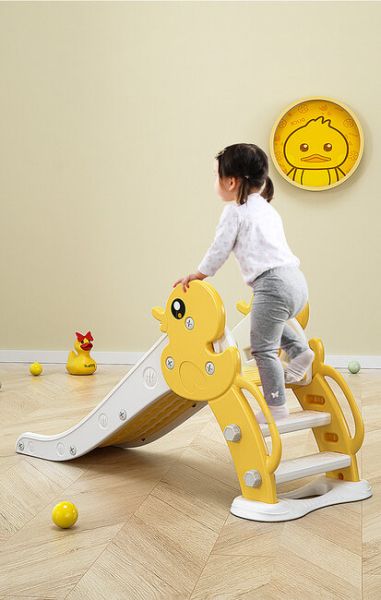 Детска пързалка Пате жълта Moni Garden 