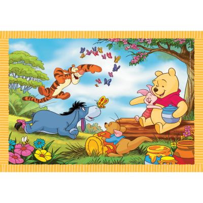 Детски пъзел Winnie The Pooh 4 в 1 CLEMENTONI 21514
