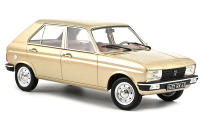 Метална кола Peugeot 104 GR 1981 Norev 1:18 - 184904