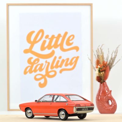 Метална кола Renault 15 TL 1971 Norev 1:18 - 185350