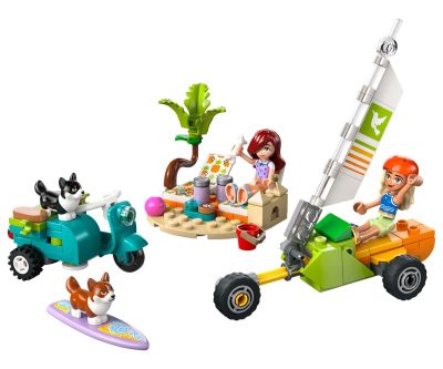 Конструктор LEGO Friends 42641 Сърфиращи кучета и приключване със скутер