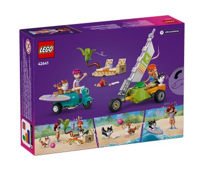 Конструктор LEGO Friends 42641 Сърфиращи кучета и приключване със скутер