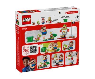 Конструктор LEGO Super Mario 71439 Приключения с интерактивна фигура LEGO Mario