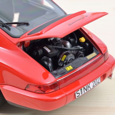Метална кола Porsche 911 Carrera 2 1990 Norev 1:18 - 187320