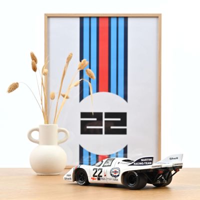 Метална кола Porsche 917K 1971 24H Le Mans #22 Norev 1:18 - 187588