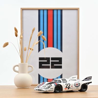 Метална кола Porsche 917K 1971 24H Le Mans #22 Norev 1:18 - 187588