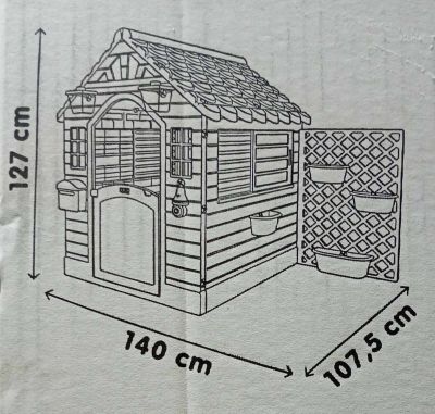 Градинска къща за игра GARDEN PLAYHOUSE DOLU 3310