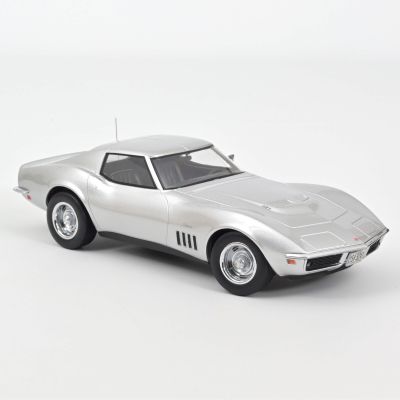 Метална кола Chevrolet Corvette Coupe 1969 Norev 1:18 - 189032