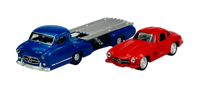 Метален камион Mercedes-Benz Renntransporter 1:64 NOREV 311002