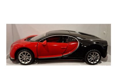 Метален автомобил Bugatti Chiron 1:34 червен