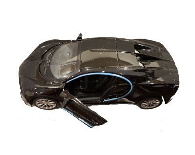 Метален автомобил Bugatti Chiron 1:34 черен