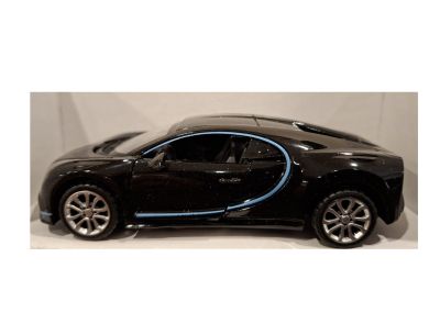 Метален автомобил Bugatti Chiron 1:34 черен