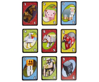 Карти за игра UNO Minecraft Mattel FPD61 