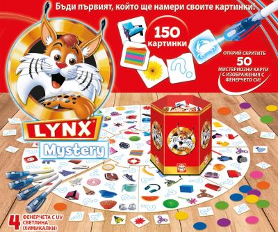 Забавна семейна игра Мистериозният Линкс Educa 19856 Lynx 
