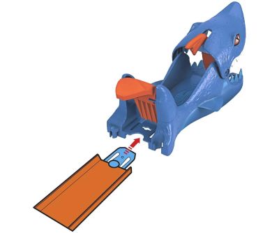 Комплект писта Hot Wheels City Изстрелвачка с количка Shark Launcher GVF43
