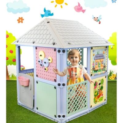 Детска къща монтесори Mochtoys Smart House 12795
