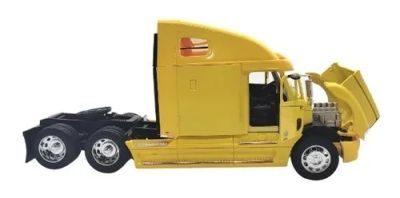 Метален камион Freightliner Columbia Welly 1/32 жълт