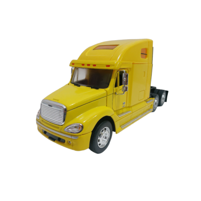Метален камион Freightliner Columbia Welly 1/32 жълт