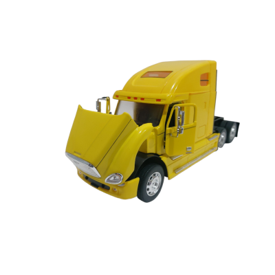 Метален камион Freightliner Columbia Welly 1/32 жълт