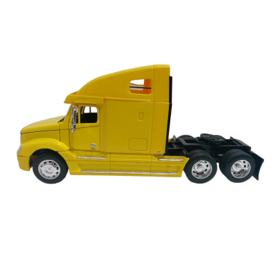 Метален камион Freightliner Columbia Welly 1/32 жълт