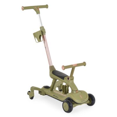 Тротинетка със седалка и родителски контрол Byox Cornet 6в1 green