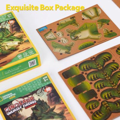 Пъзел 3D Dinosaur Трицератопс CubicFun DS1168h