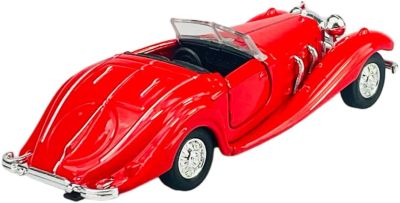 Метален ретро автомобил Mercedes-Benz 500 K 1936 Cabrio Welly 1:34  