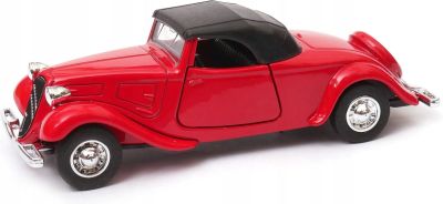 Метален ретро автомобил Citroen 11B 1939 Cabrio Welly 1:34 