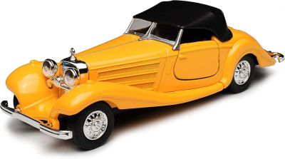 Метален ретро автомобил Mercedes-Benz 500 K 1936 Welly 1:34   