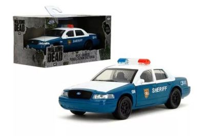 Метален автомобил Rick Grimes Ford Crown Victoria Jada 1/32 35728