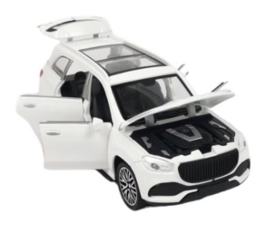 Метална кола Mercedes-Benz maybach GLS 600 със звук 1:28