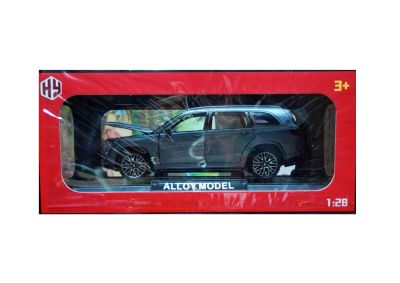 Метална кола Mercedes-Benz maybach GLS 600 със звук 1:28 сив